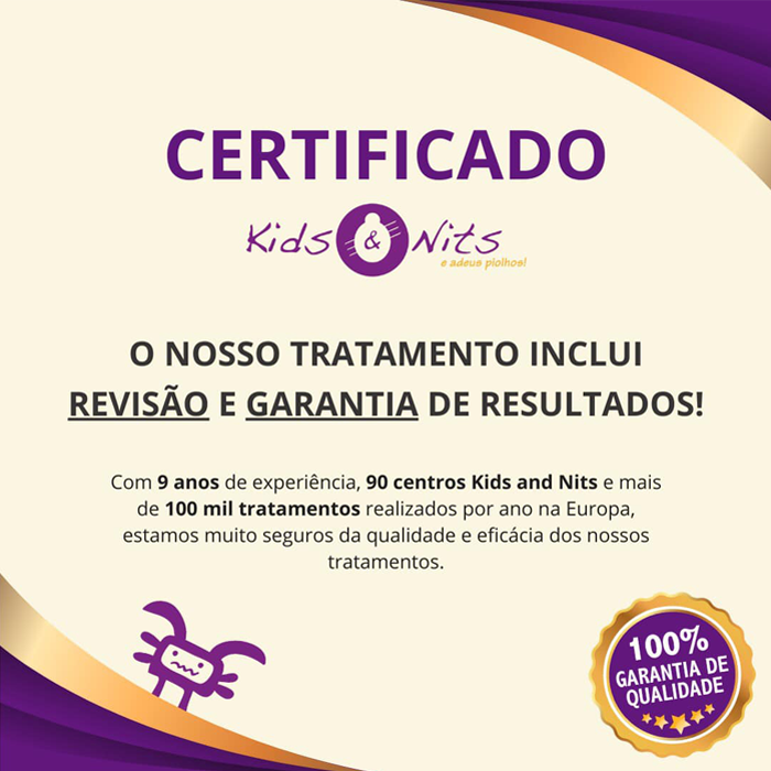 Certificado de Tratamento