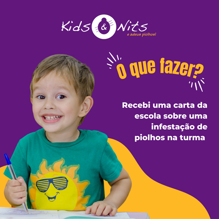 INFESTAÇÃO DE PIOLHOS NA ESCOLA?