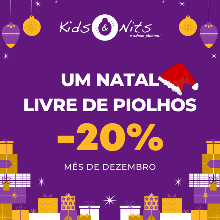 Tenha um Natal livre de piolhos! 🎁