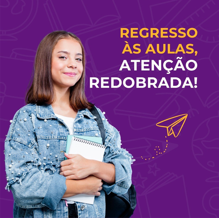  O novo ano letivo traz livros, cadernos e reencontros com os amigos 📚👧👦 — mas os piolhos não podem fazer parte da mochila. 🎒