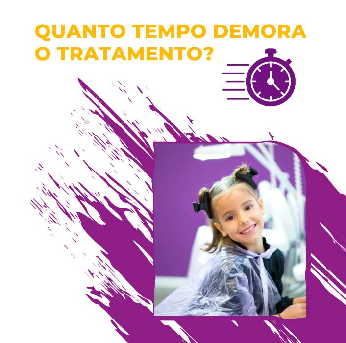 O tempo do tratamento varia consoante o grau de infestação. ⏳